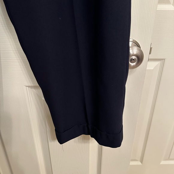 Jones New York Plus Size Women's Navy Blue Trousers - Picture 4 of 7
